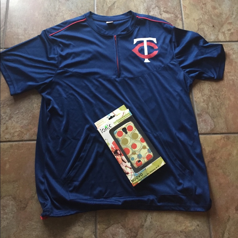MLB Twins T-shirt. Galaxy s IV case with purchase
